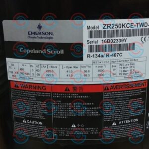 Harga Jual Kompresor Copeland Scroll ZR250KCE-TWD-522 20pk R407C